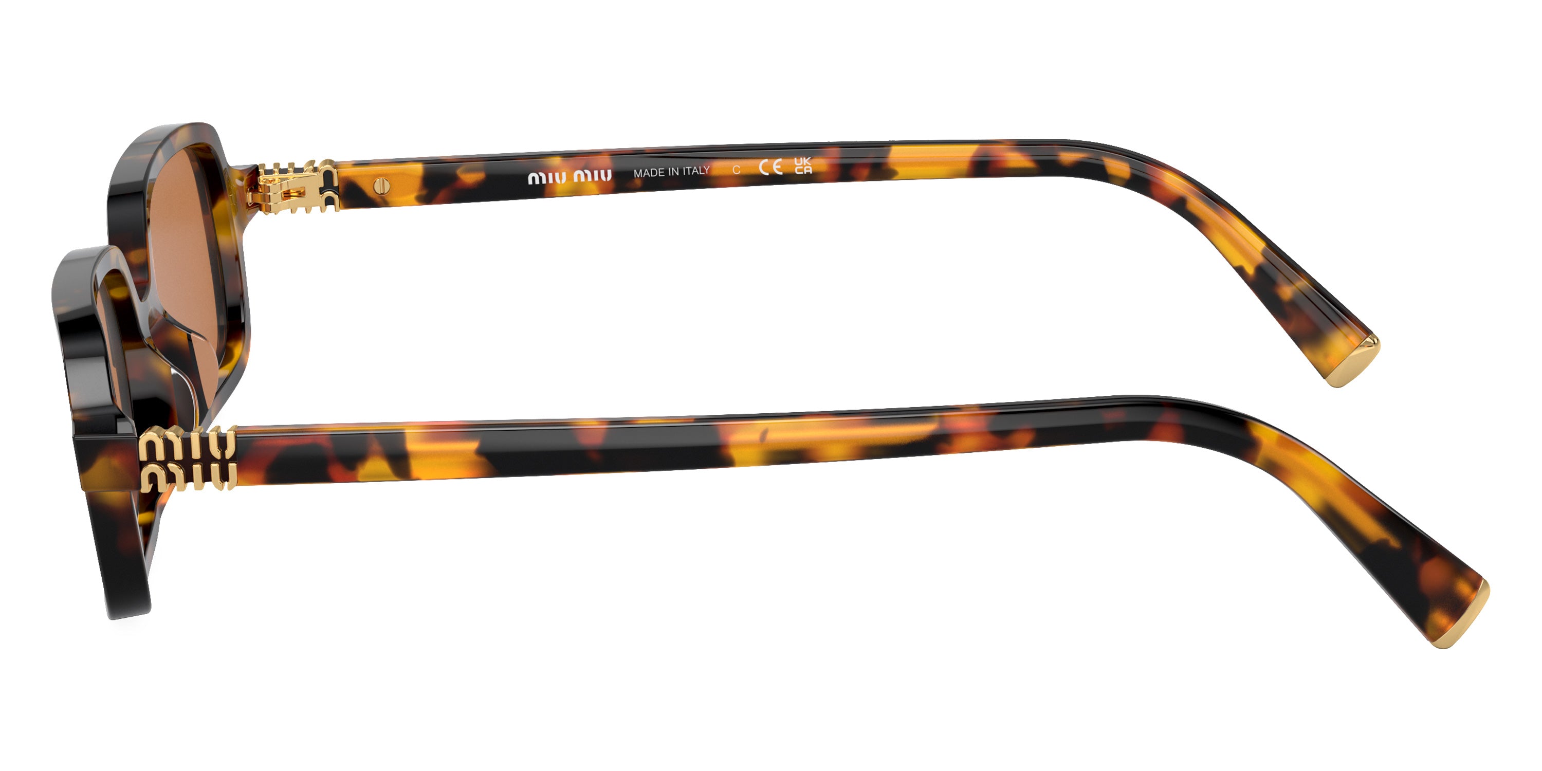 Miu Miu Regard MU 11ZS VAU2Z1 51 - Honey Havana