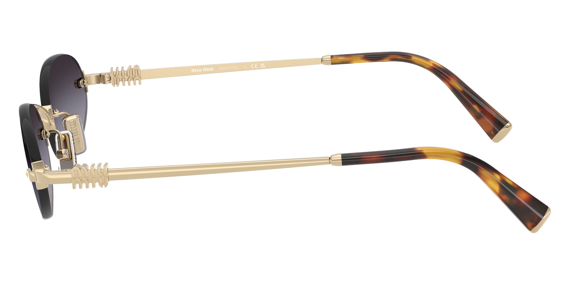 Miu Miu MU A54S ZVN5D1 51 - Pale Gold