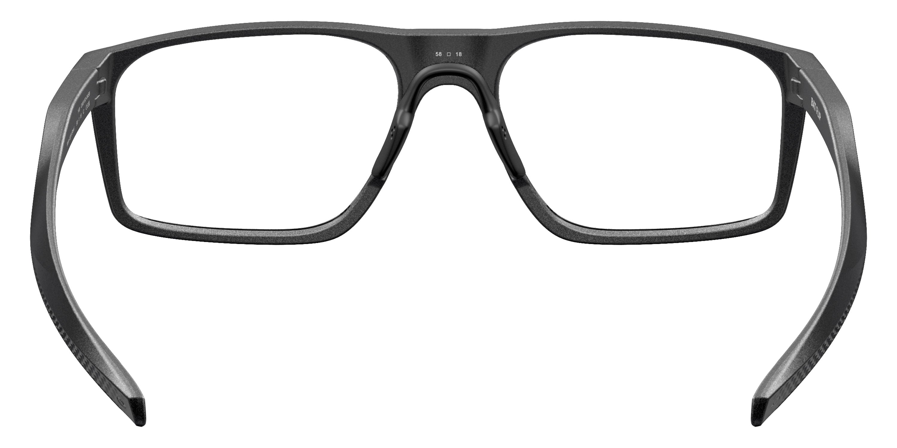 OAKLEY EYEGLASSES BAT FLIP - OX8183 818304 56 - Satin Light Steel