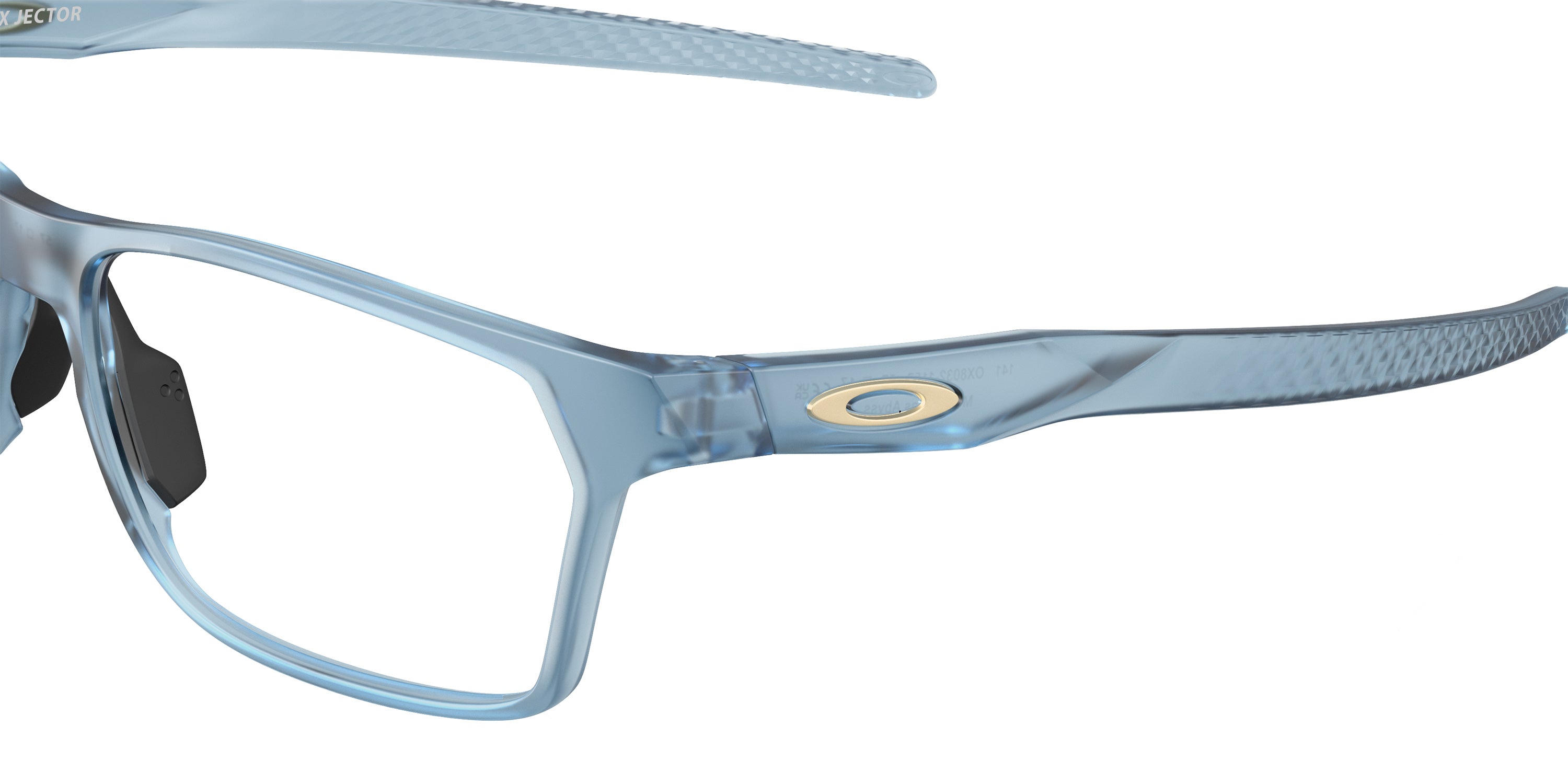 OAKLEY EYEGLASSES HEX JECTOR POLARIS COLLECTION - OX8032 803211 55 - Matte Transparent Abyss