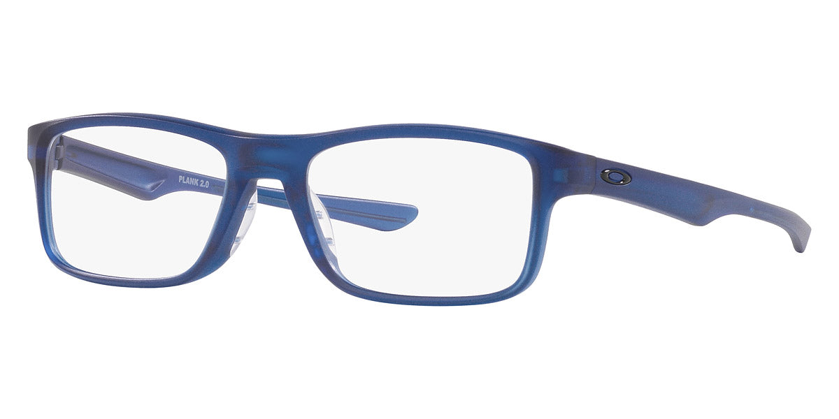 OAKLEY EYEGLASSES PLANK 2.0 - OX8081 808116 53 - Matte Translucent Blue
