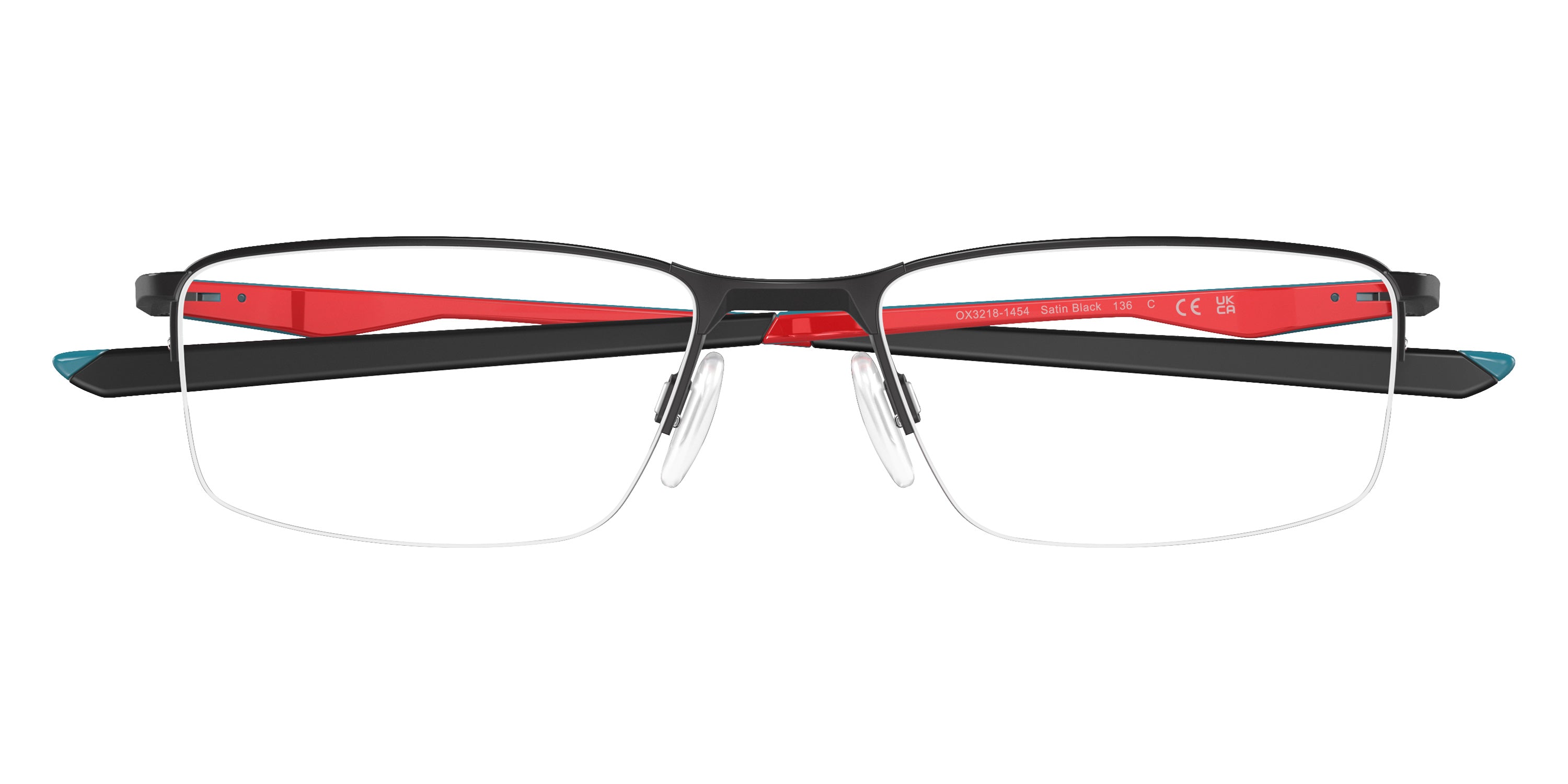 OAKLEY EYEGLASSES SOCKET 5.5 - OX3218 321814 54 - Satin Black/Satin Balsam