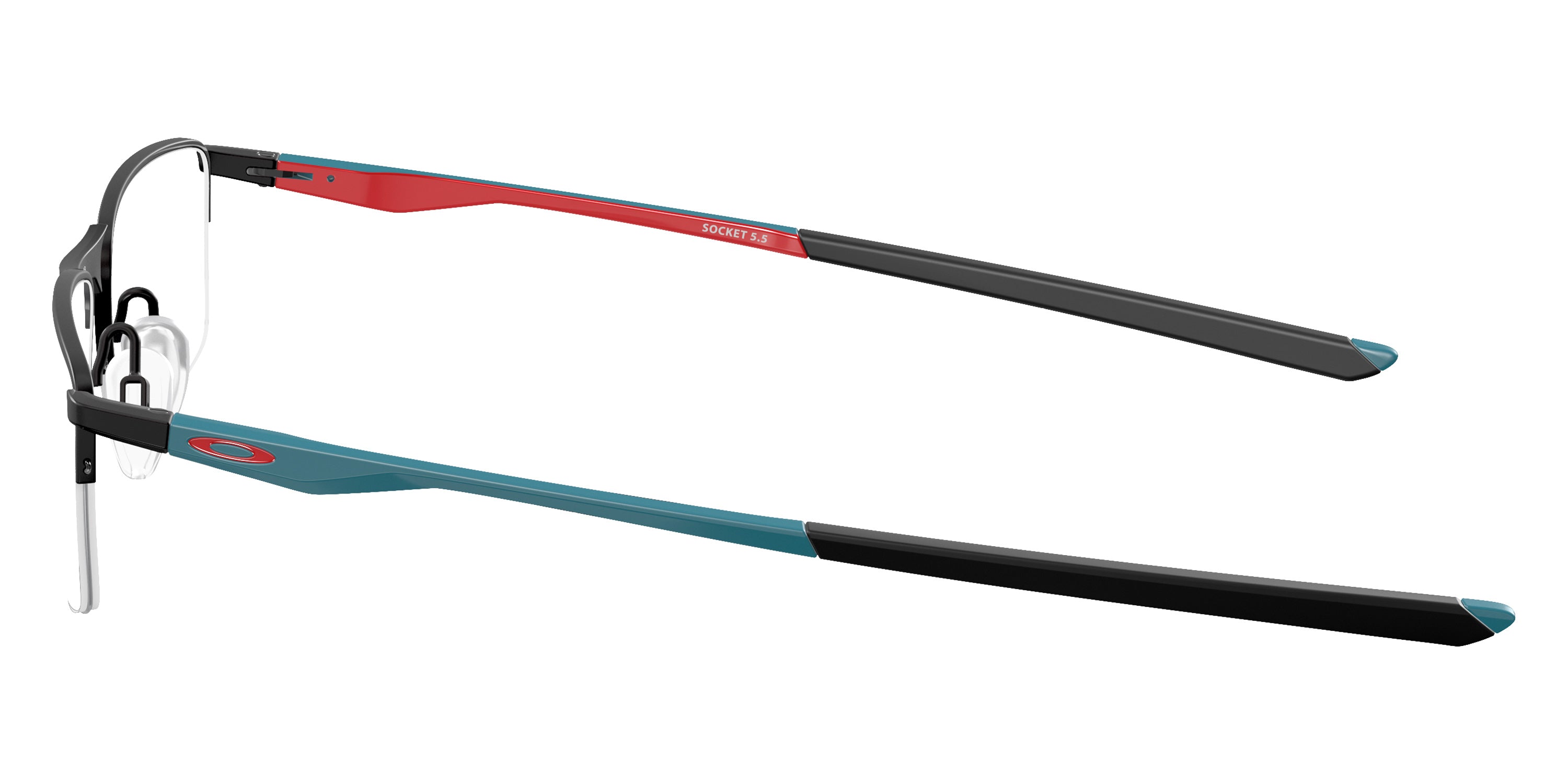 OAKLEY EYEGLASSES SOCKET 5.5 - OX3218 321814 54 - Satin Black/Satin Balsam