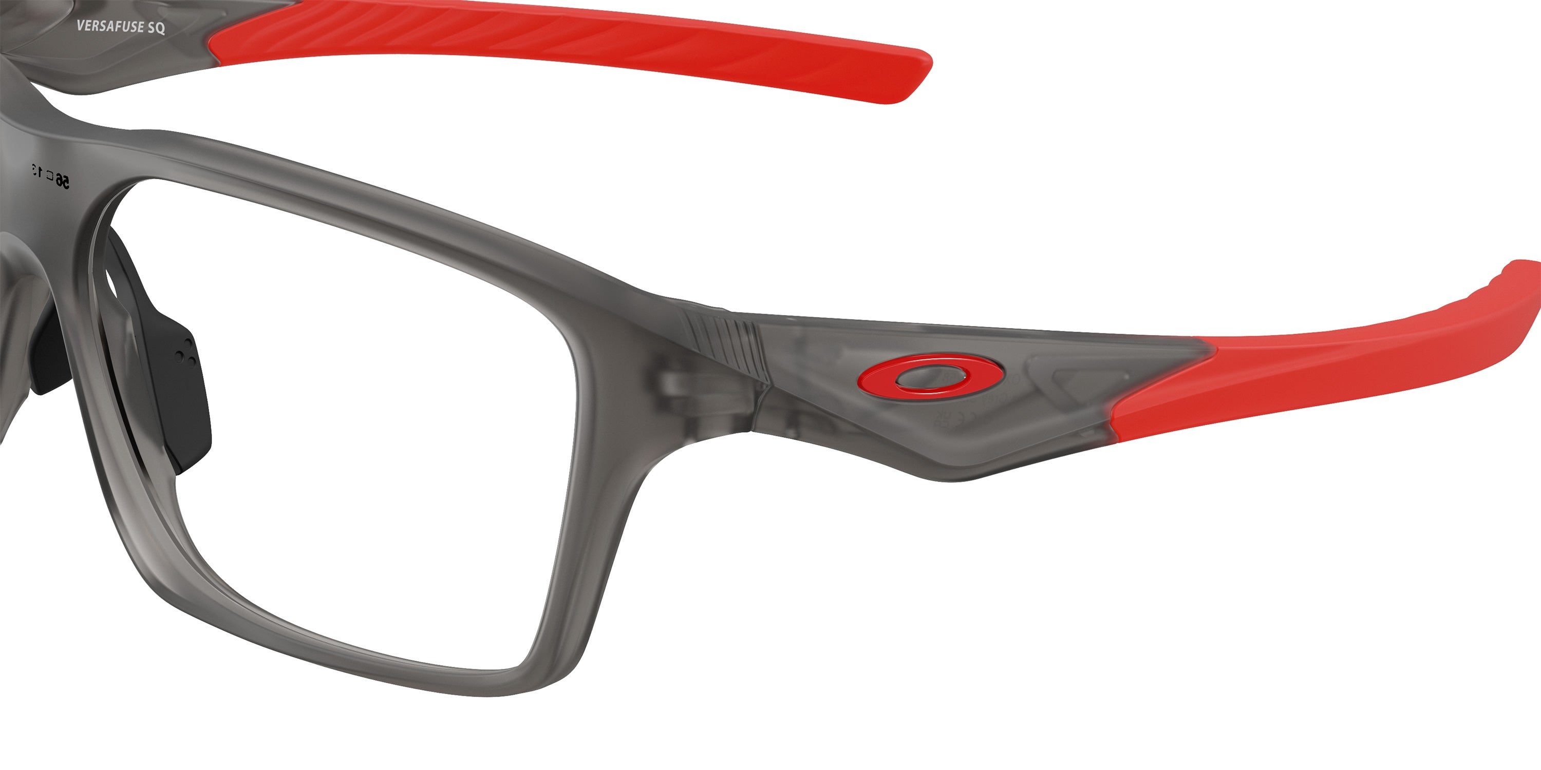 OAKLEY EYEGLASSES VERSAFUSE - OX8201 SQ 820102 58 - Satin Gray Smoke