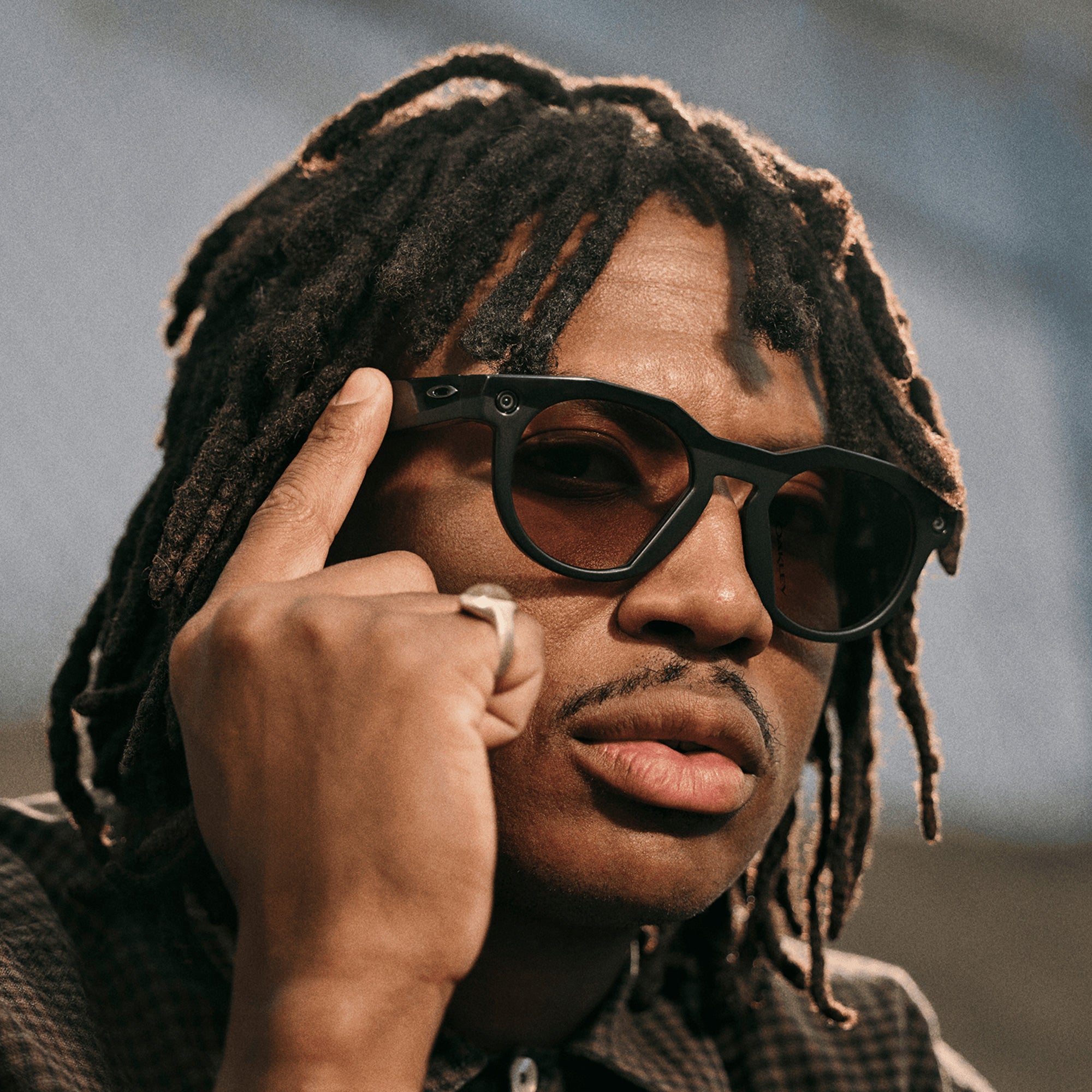 OAKLEY META SUNGLASSES HSTN - OW8002 800202 51 - Polished Black