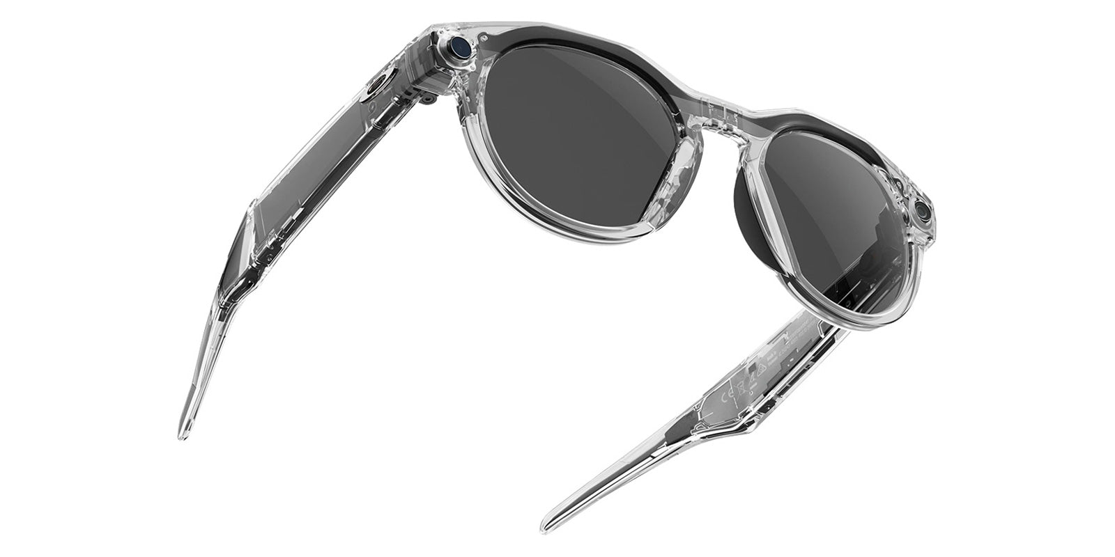 OAKLEY META SUNGLASSES HSTN - OW8002 800205 51 - Polished Clear