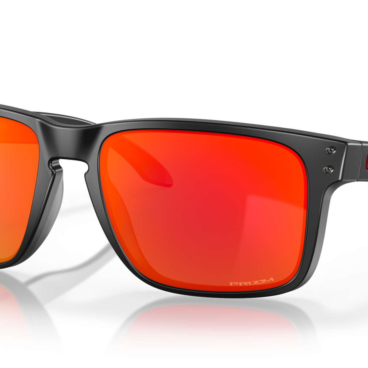 Oakley サングラス レッドオレンジ ケース付き BA_oakley_mens_holbrook_xl_sun