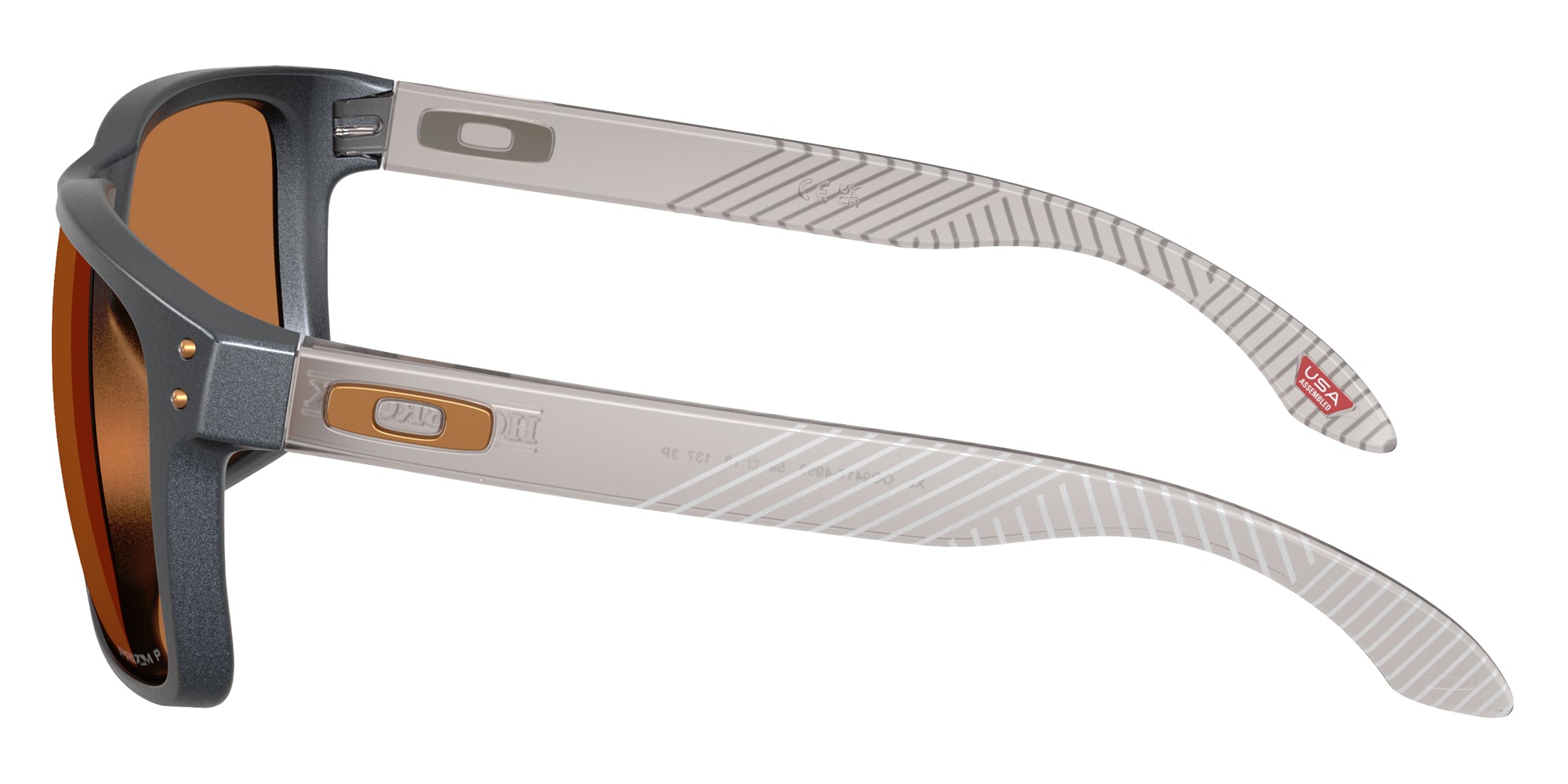 OAKLEY SUNGLASSES HOLBROOK XL - OO9417 941749 59 - Transparent Gray Ink/Blue Steel