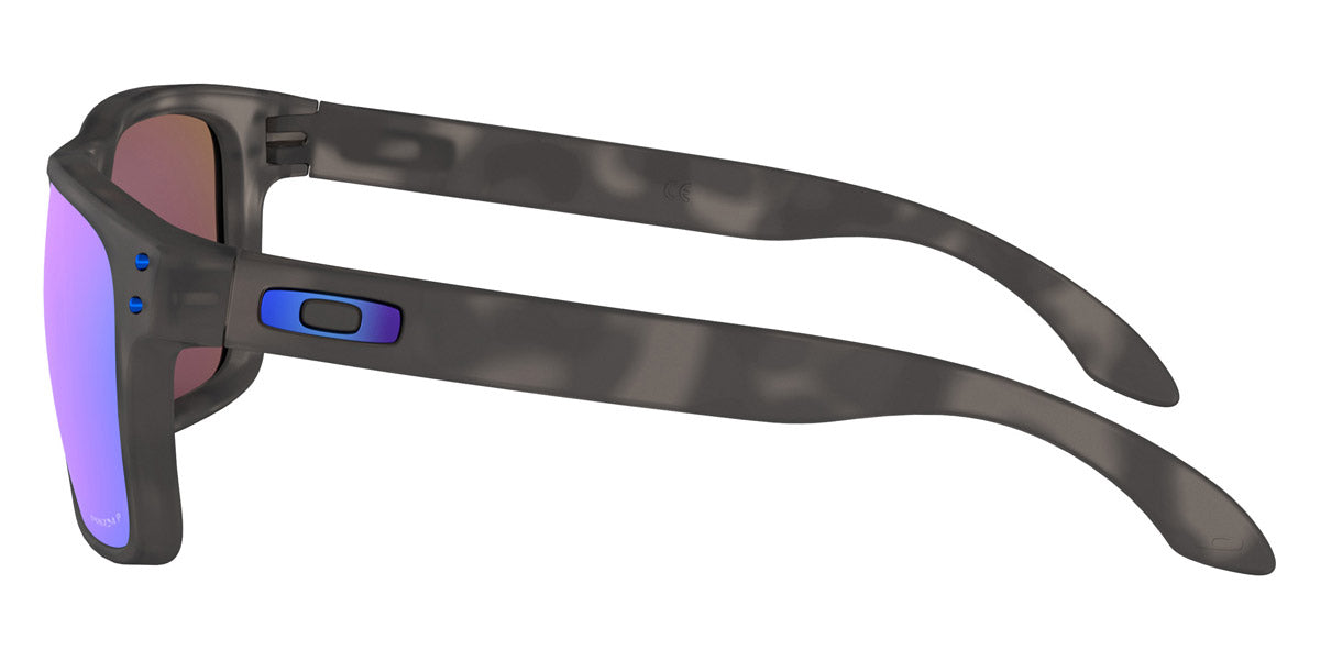 نظارات شمسية أوكلي هولبروك - OO9102 9102G7 55 - أسود غير لامع بنقشة سلحفاة