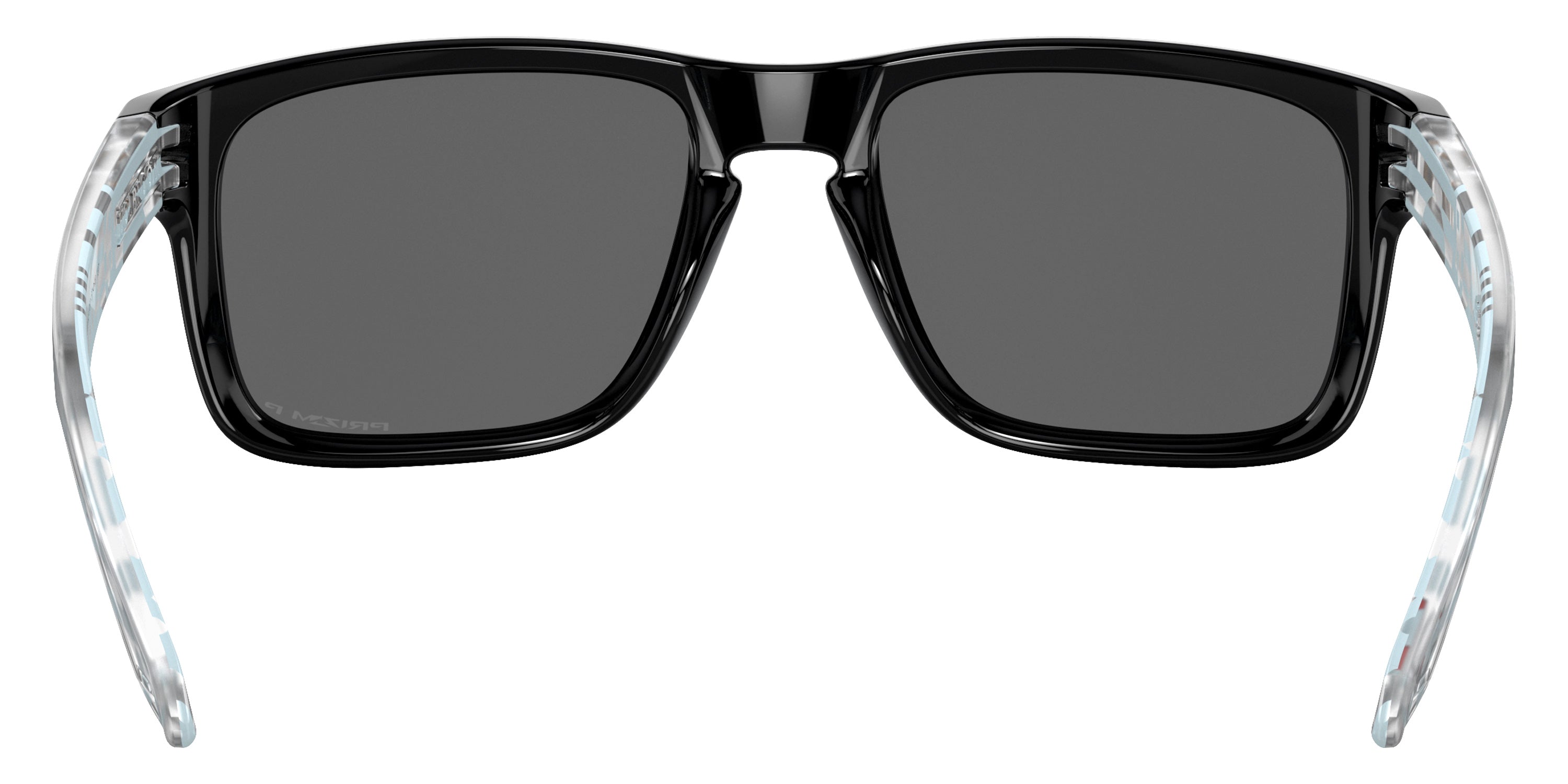 OAKLEY SUNGLASSES HOLBROOK - OO9102 9102Y7 55 - Black/Matte Clear Introspect Print