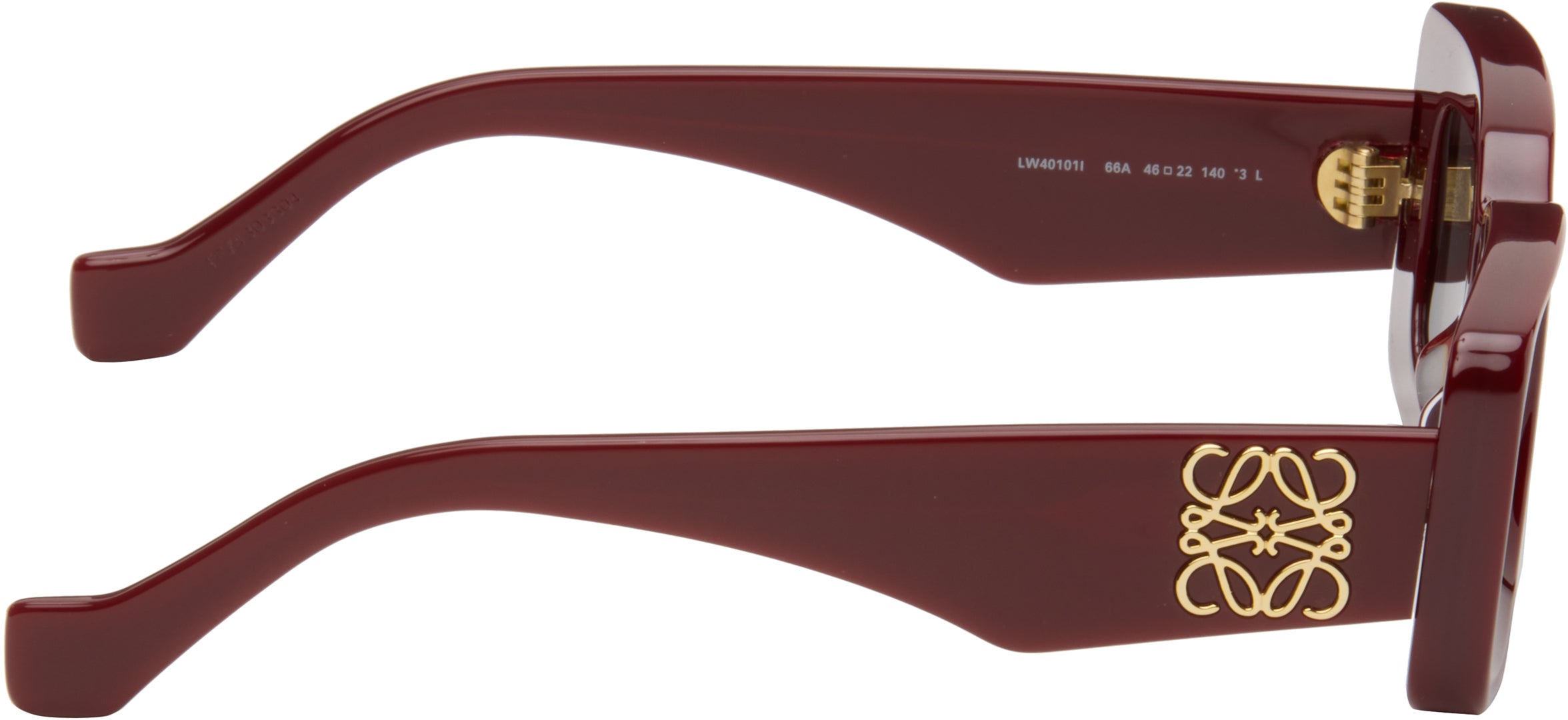 LOEWE SUNGLASSES ANAGRAM - LW40101I 66A 46