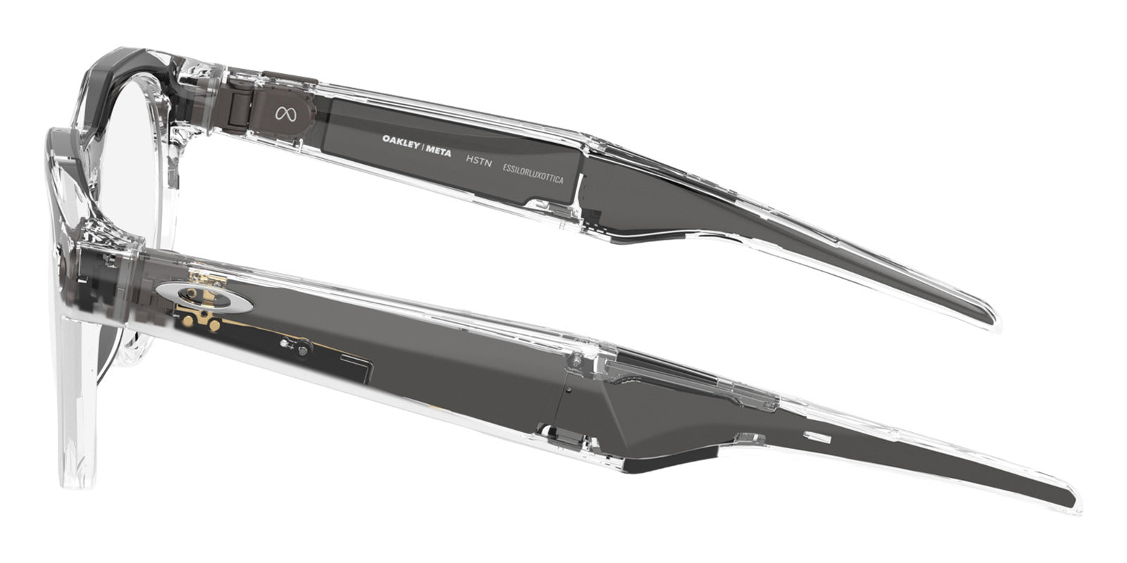 نظارات شمسية أوكلي ميتا HSTN - OW8002 800205 51 - مصقولة وشفافة