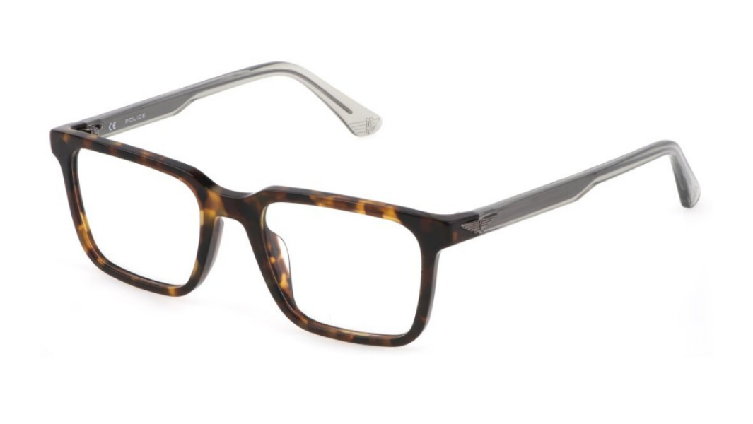 POLICE EYEGLASSES - VPLF76 04BL 51