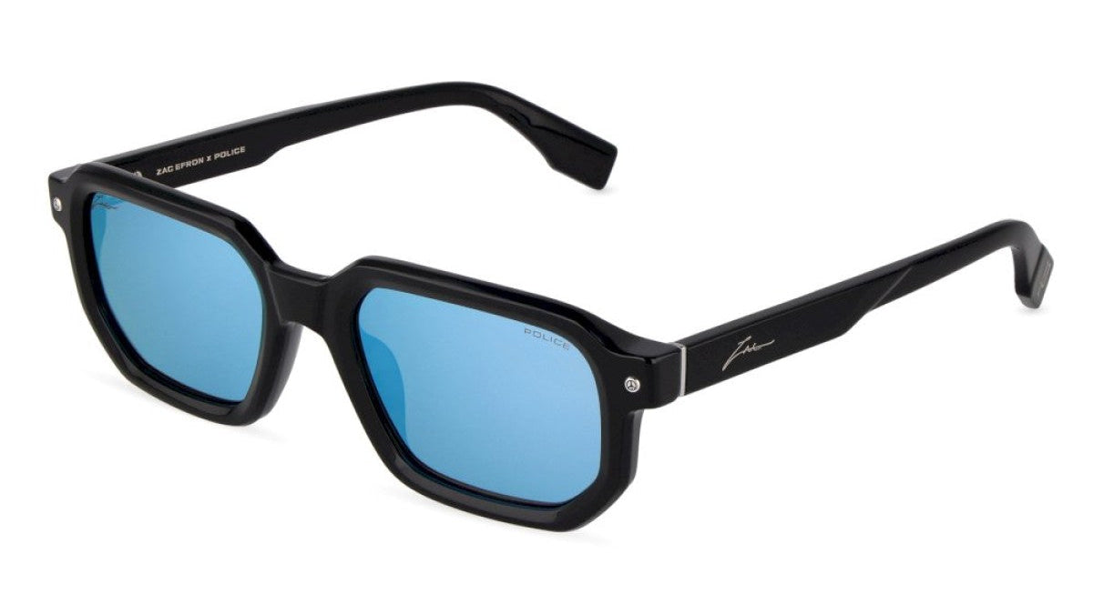 POLICE X ZAC ERFON SUNGLASSES - SPLU82 700B 53