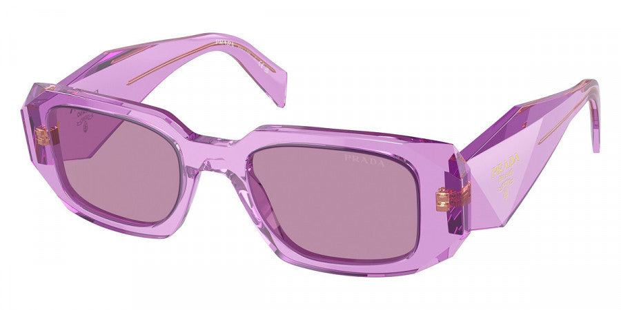 Prada PR 17WS 13R07Q 49 - Transparent Amethyst