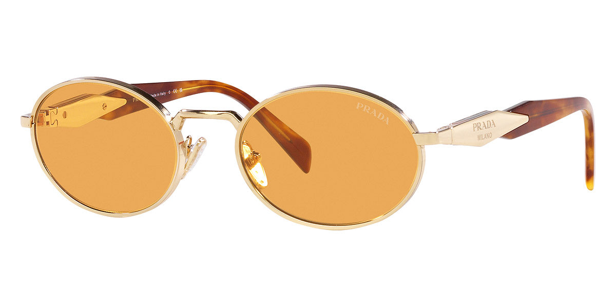 Prada PR 65ZS ZVN02Z 55 - Pale Gold and Light Tortoise