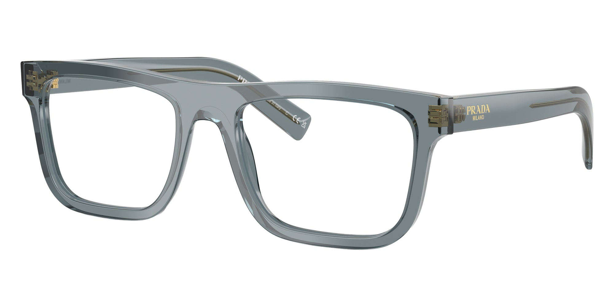 Prada PR C03V 17T1O1 53 - Transparent Ocean