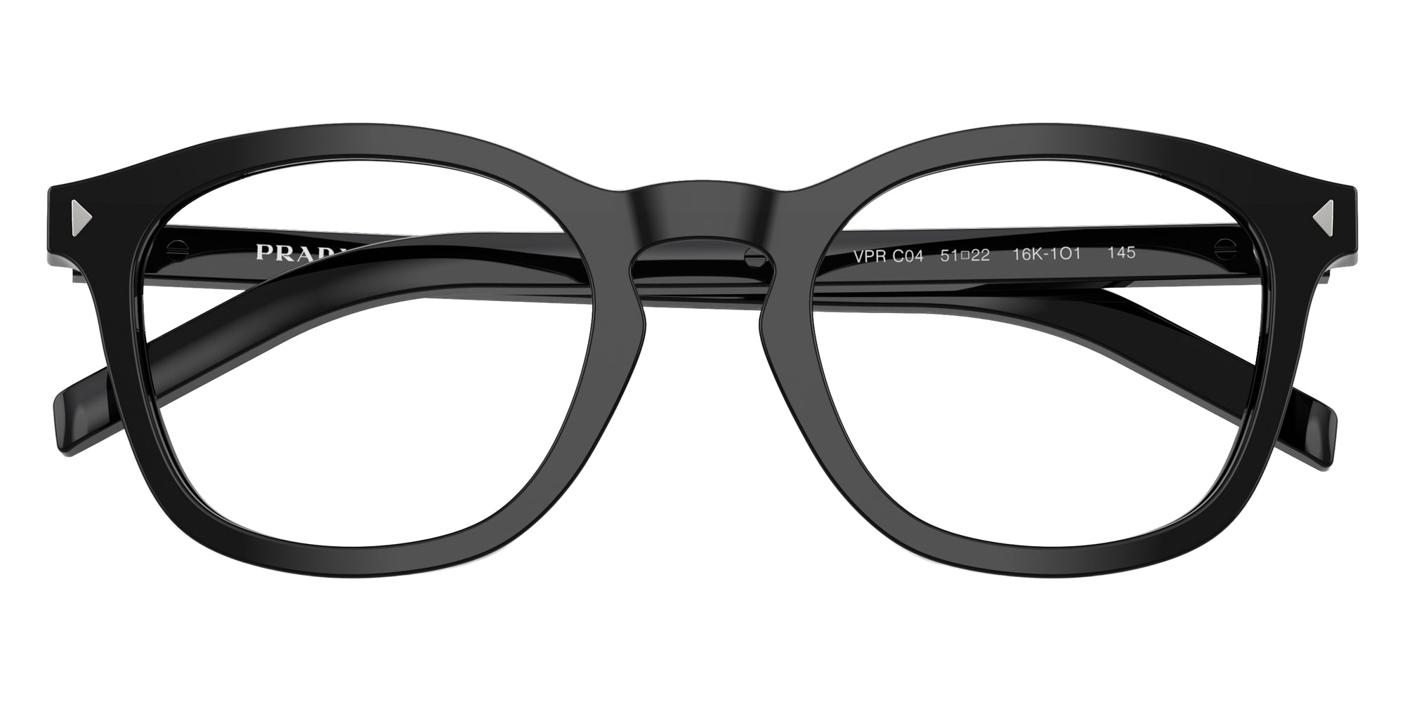 PRADA EYEGLASSES - PR C04V 16K1O1 51 - Black