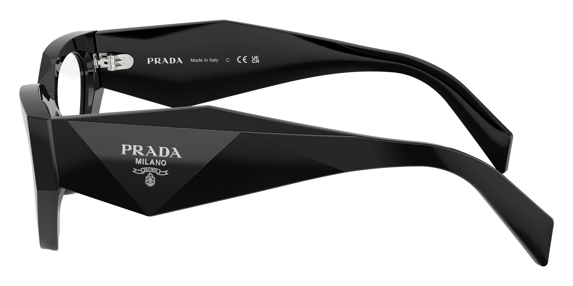 PRADA EYEGLASSES - PR C07V 16K1O1 54 - Black