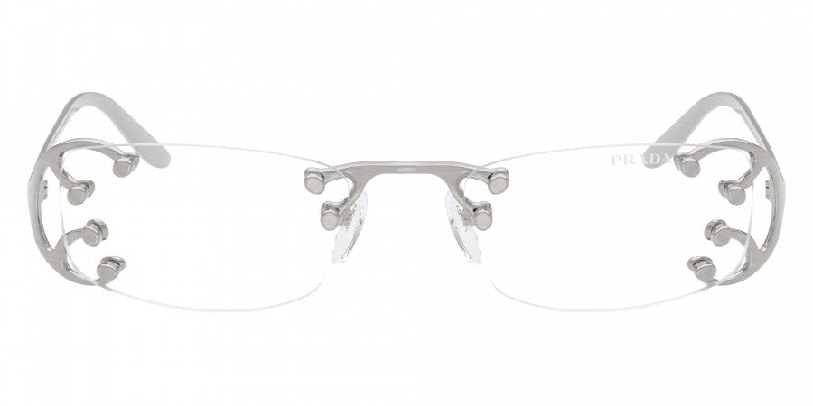 Prada PR C57S 28H08N 52 - Argento Nouveau