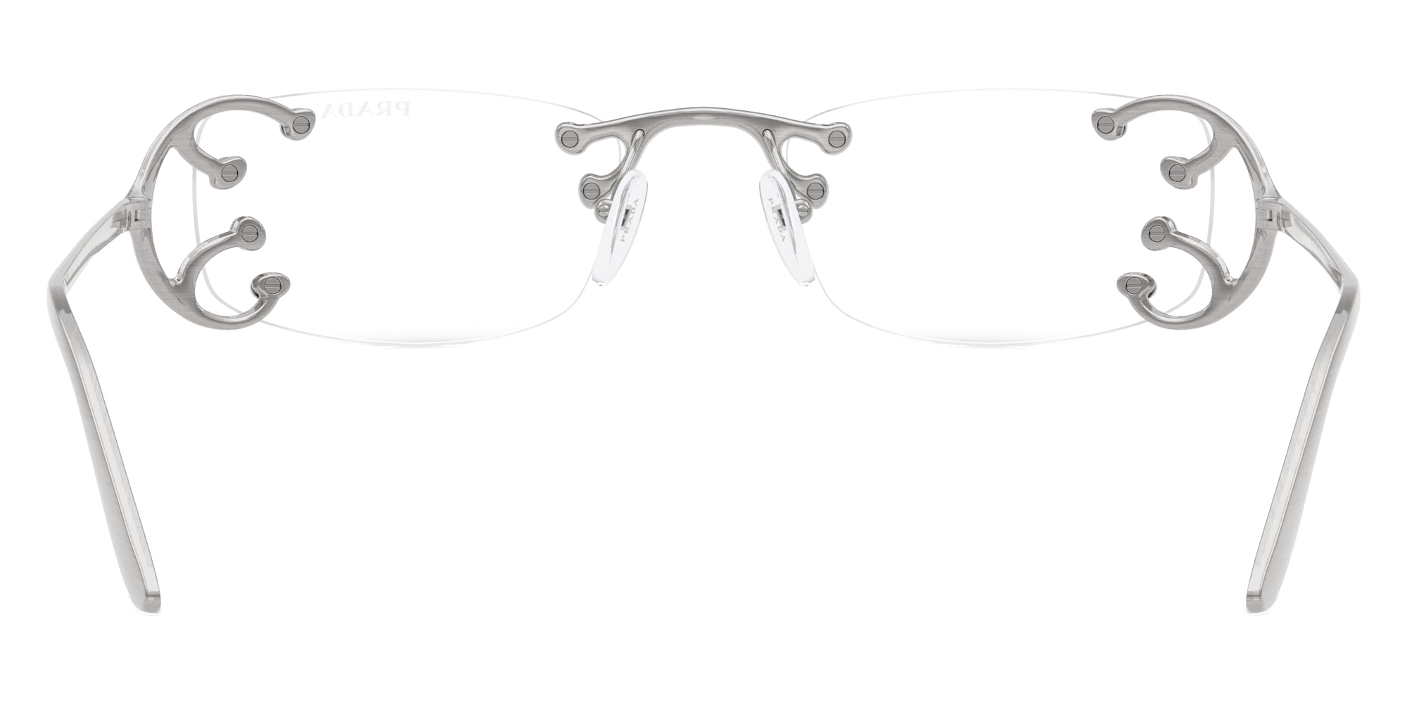 PRADA SUNGLASSES - PR C57S 28H08N 52 - Argento Nouveau