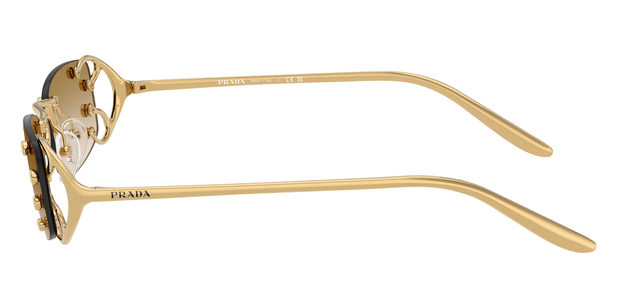 PRADA SUNGLASSES - PR C57S 29H30V 52 - Oro Pallido Nouveau