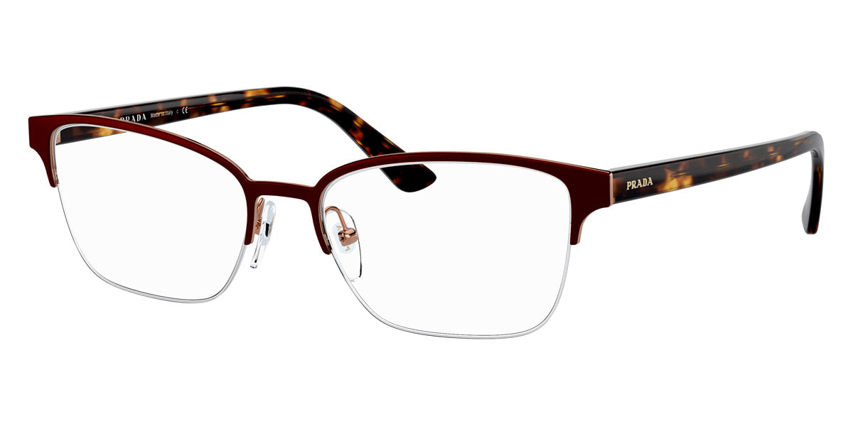 PRADA EYEGLASSES MILLENNIALS - PR 61XV 3311O1 52 - Top Brown/Rose Gold