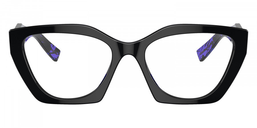 PRADA EYEGLASSES - PR 09YV 19S1O1 54 - Black/Abstract Viola