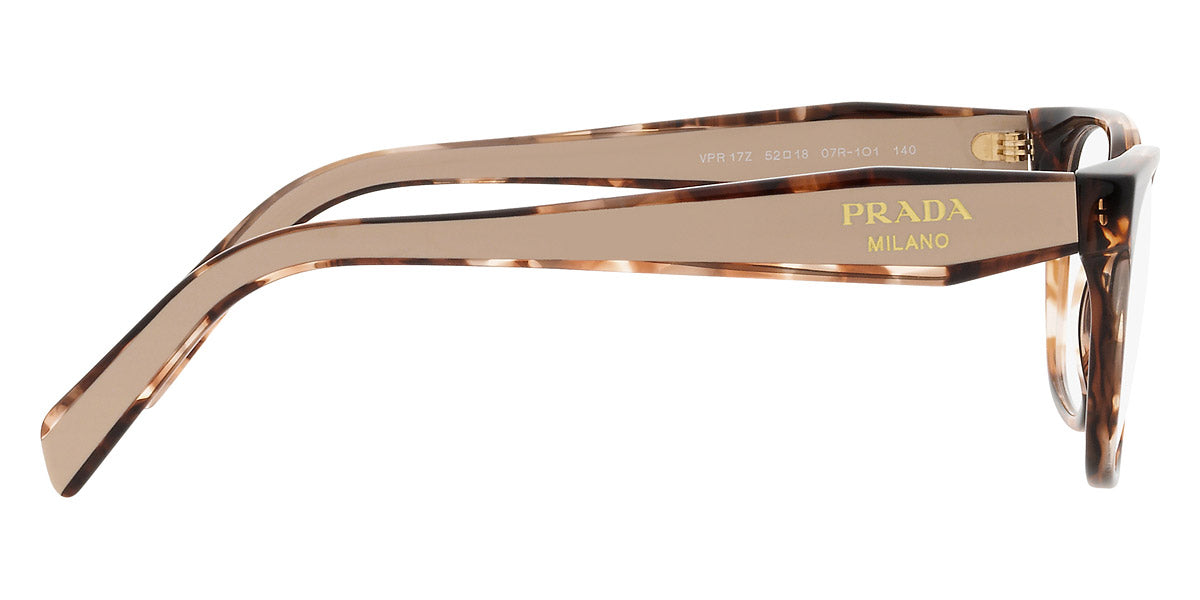 PRADA EYEGLASSES - PR 17ZV 07R1O1 52 - Caramel Havana and Havana/Beige