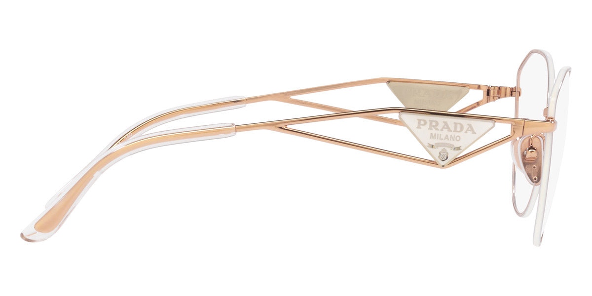 PRADA EYEGLASSES - PR 52ZV SVF1O1 55 - Pink Gold