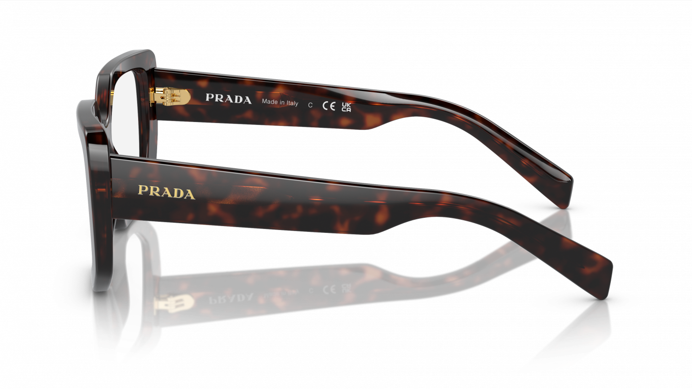 PRADA EYEGLASSES - PR A04V 16N1O1 52 - Havana