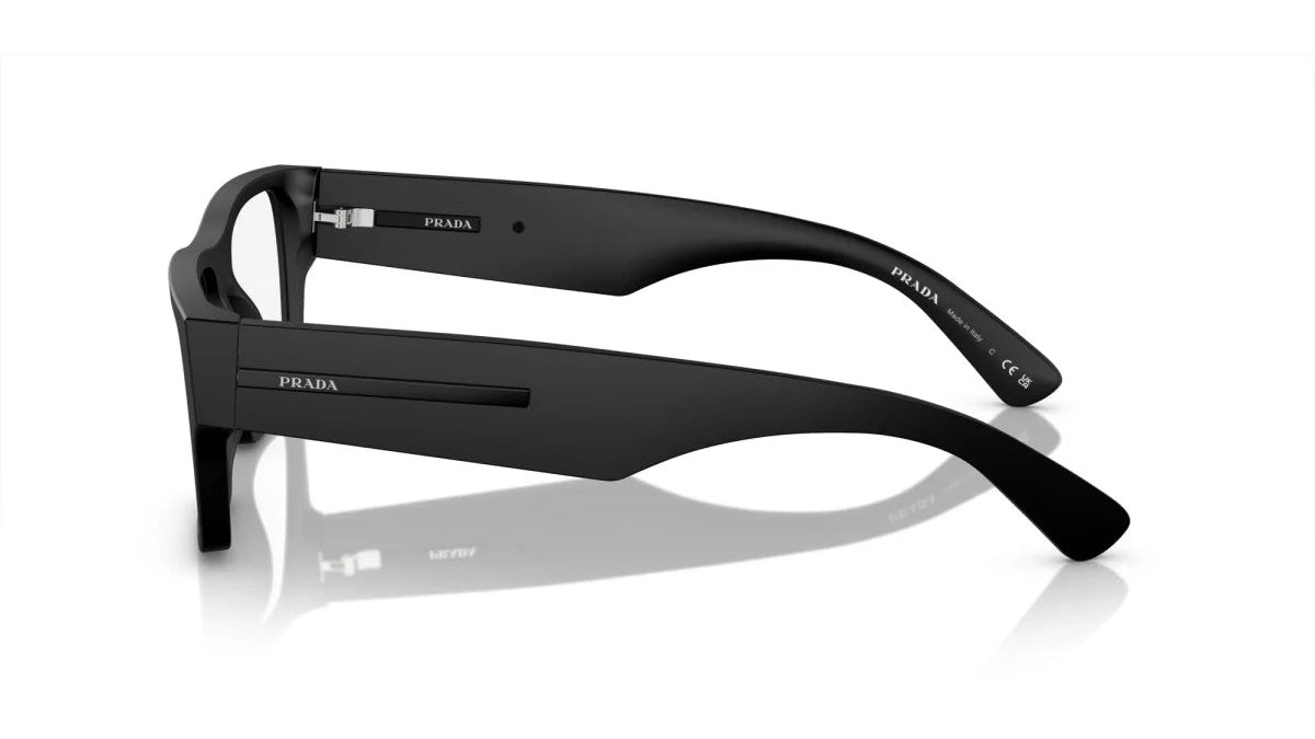 PRADA EYEGLASSES - PR A08V 12P1O1 52 - Matte Black