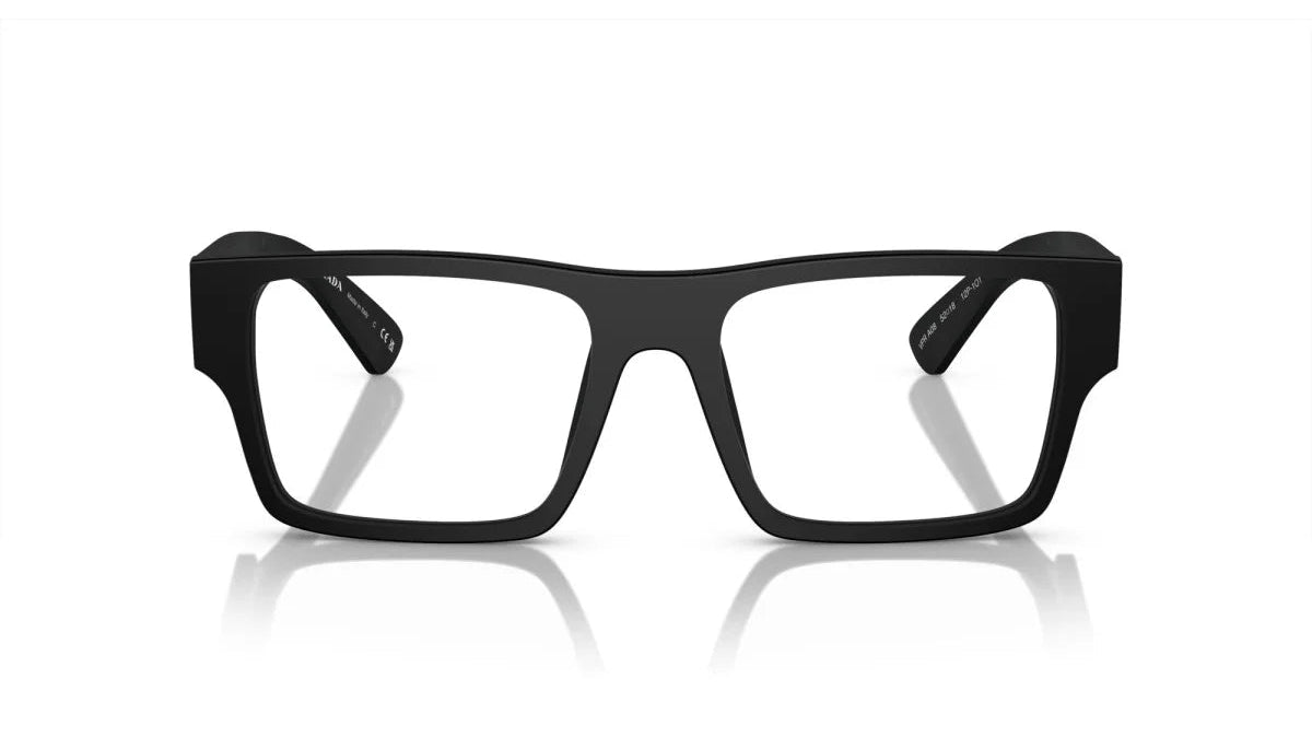 PRADA EYEGLASSES - PR A08V 12P1O1 52 - Matte Black