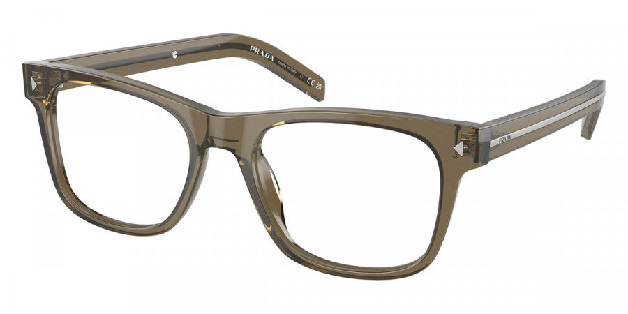 PRADA EYEGLASSES - PR A13V 18T1O1 54 - Transparent Earth
