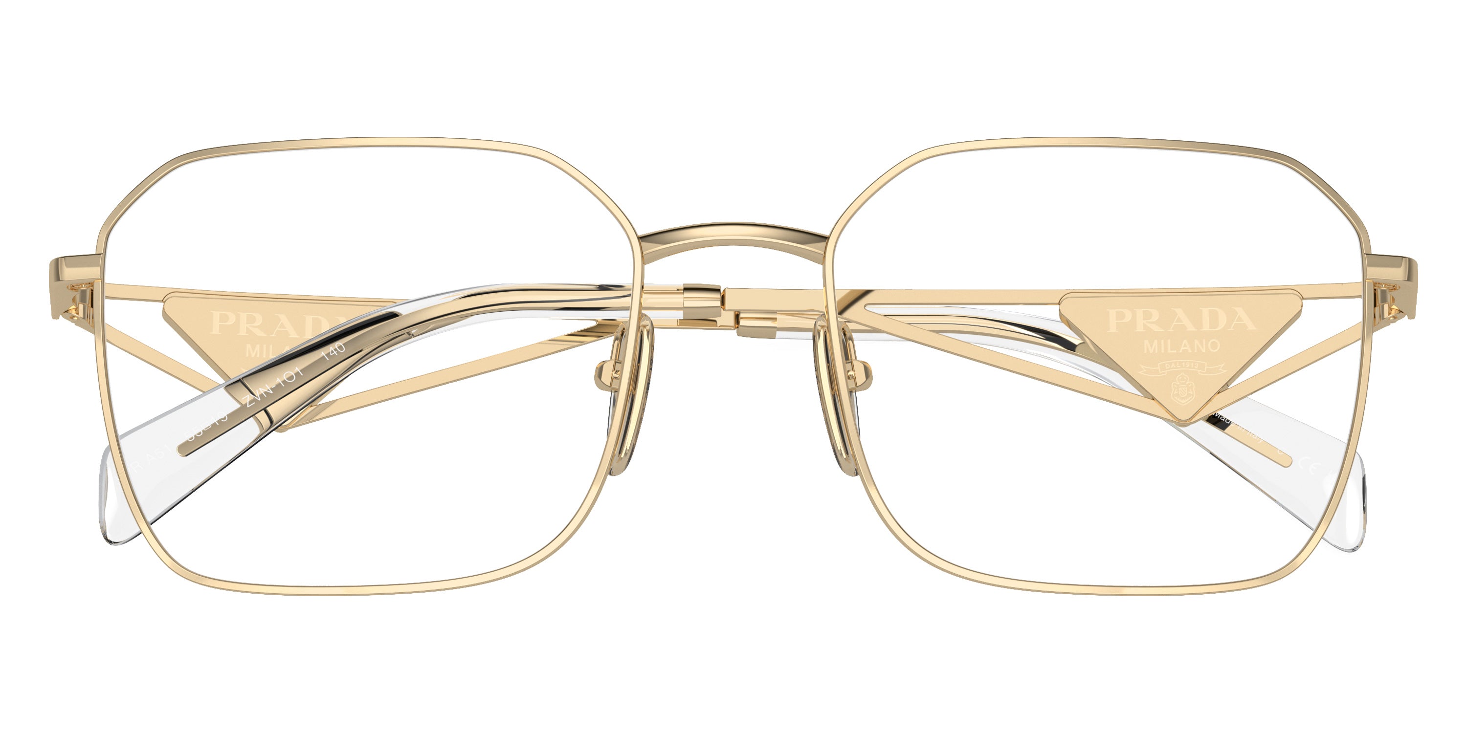 PRADA EYEGLASSES - PR A51V ZVN1O1 55 - Pale Gold
