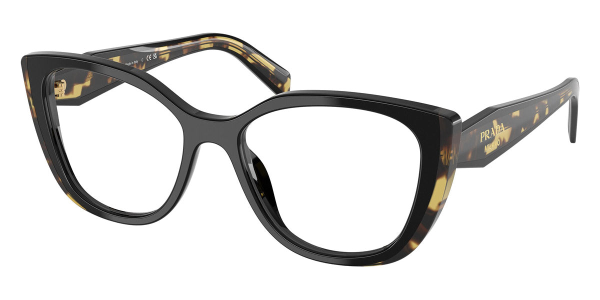 PRADA EYEGLASSES - PR B04V 3891O1 53 - Black/Medium Tortoise