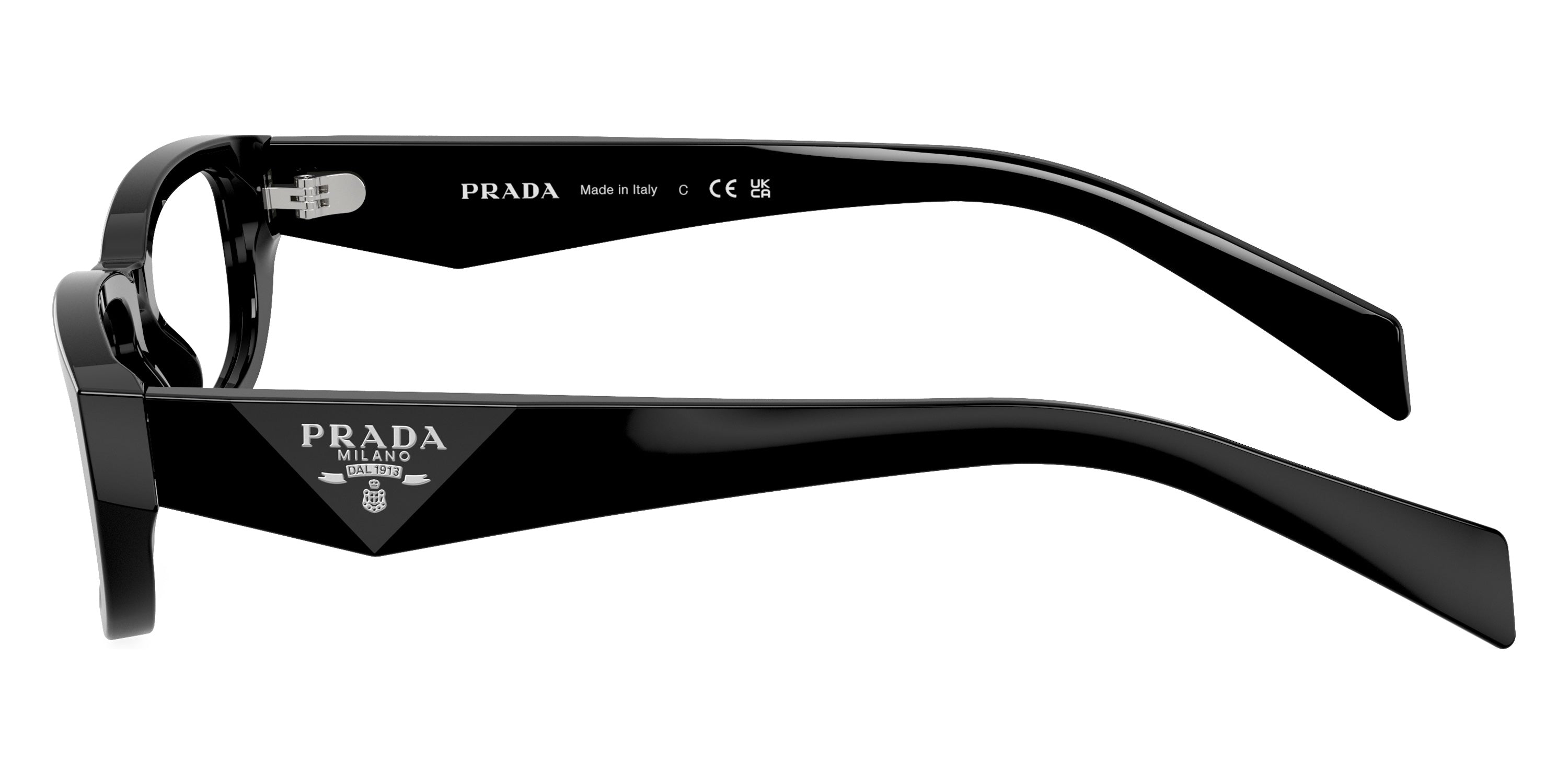 PRADA EYEGLASSES - PR B05V 16K1O1 54 - Black/Silver Night