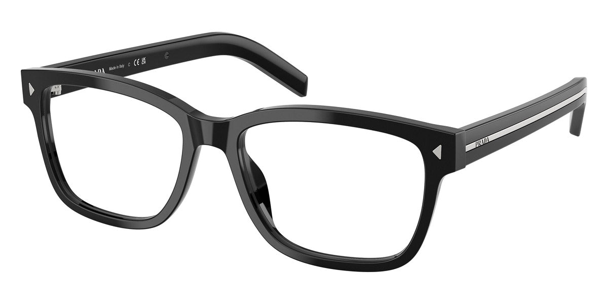 PRADA EYEGLASSES - PR B10V 16K1O1 55 - Black/Silver