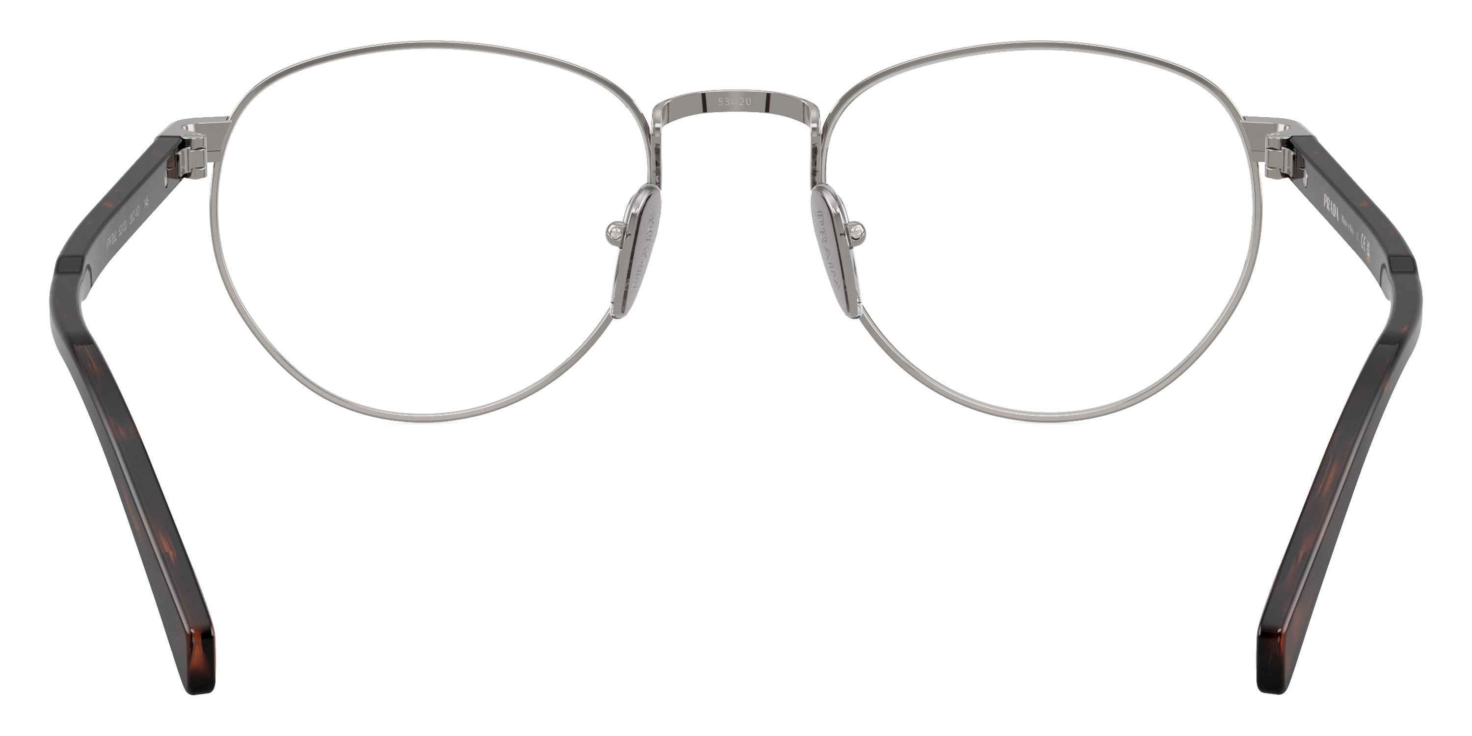 PRADA EYEGLASSES - PR B52V 20C1O1 53 - Gunmetal/Root Havana