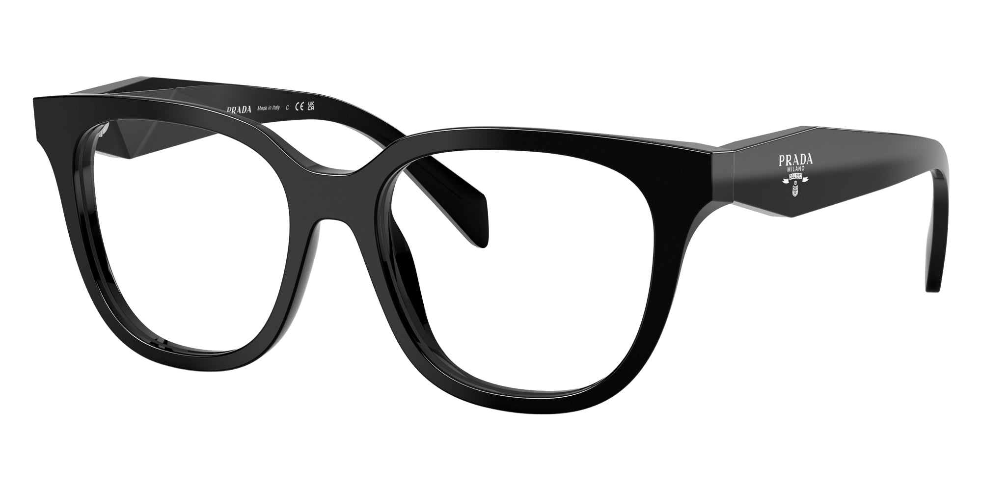 PRADA EYEGLASSES - PR C11V 16K1O1 53 - Black