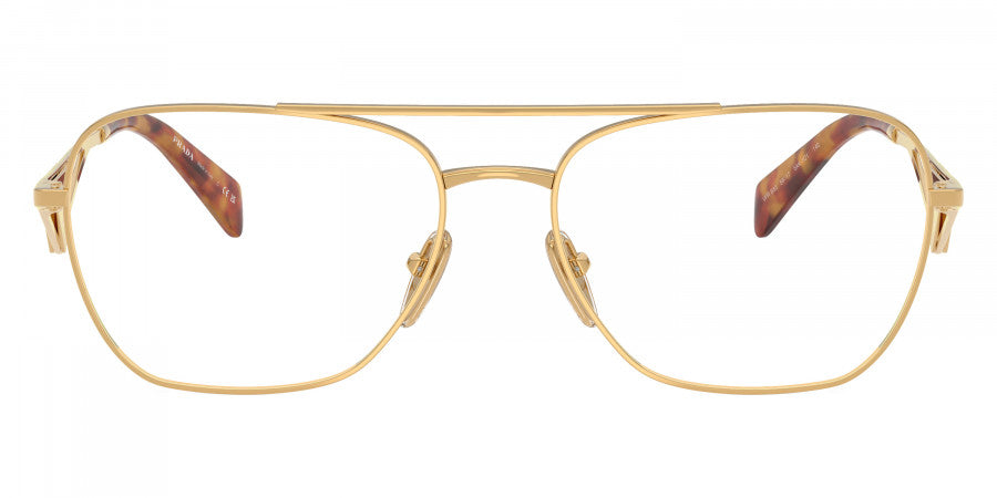 PRADA EYEGLASSES RUNWAY - PR B50V 5AK1O1 57 - Gold