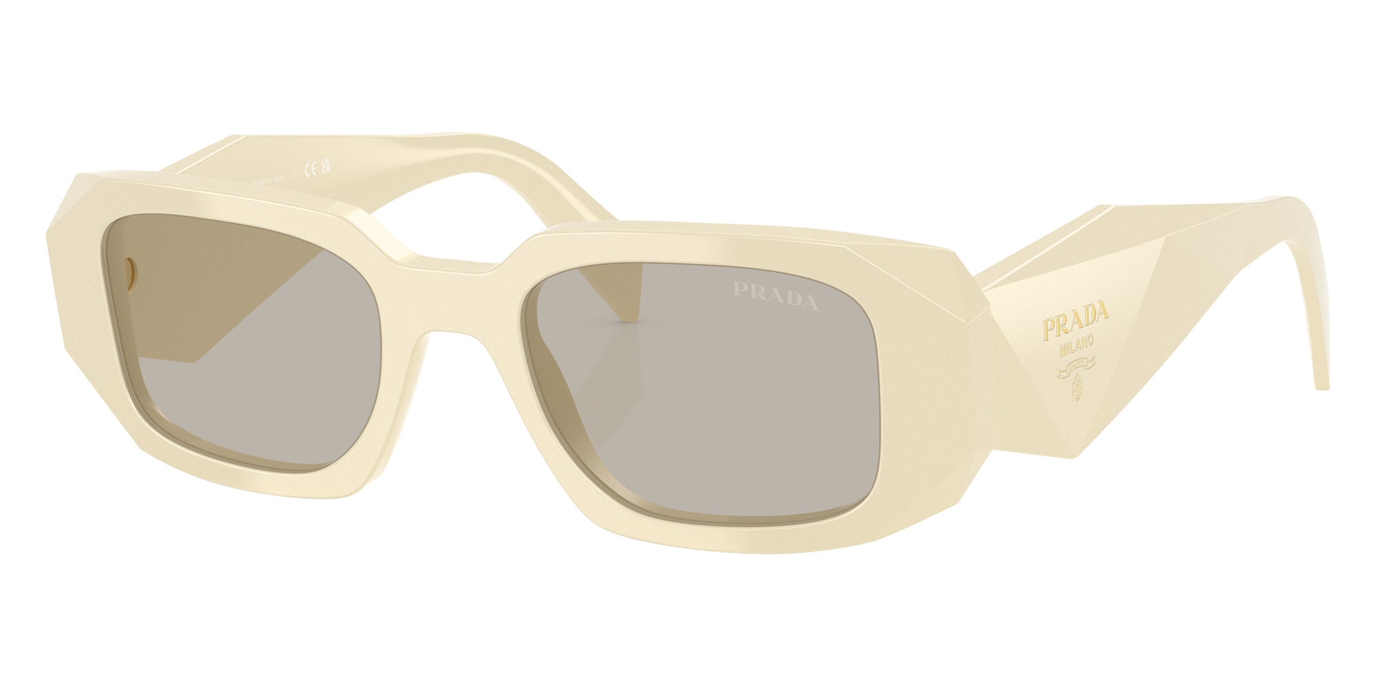 PRADA SUNGLASSES SYMBOLE - PR 17WS 21D5J2 49 - White Milk