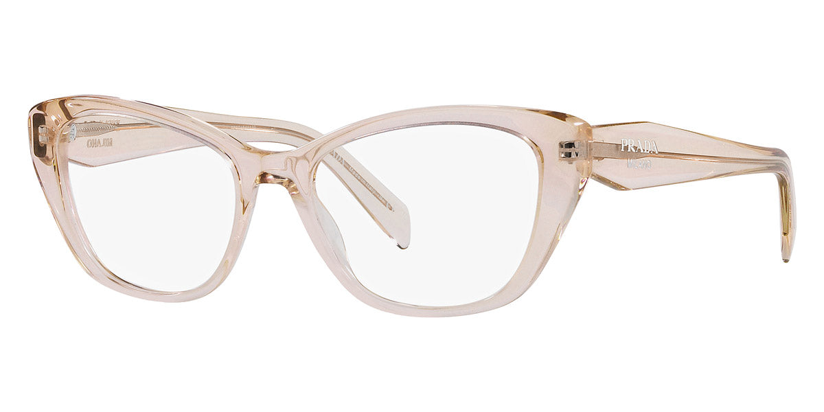 PRADA EYEGLASSES SYMBOLE - PR 19WV 15J1O1 53 - Crystal Geranium and Crystal