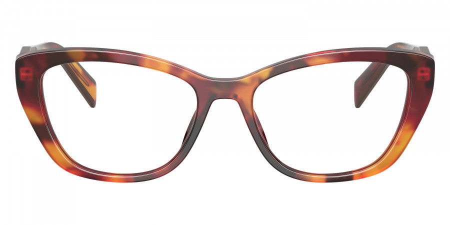 PRADA EYEGLASSES SYMBOLE - PR 19WV 22A1O1 53 - Poppy Tortoise/Bordeaux