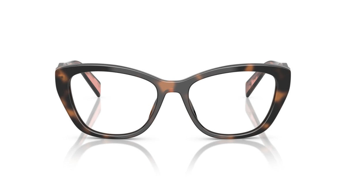PRADA EYEGLASSES SYMBOLE - PR 19WV 23A1O1 53 - Mauve Tortoise/Spotted Pink