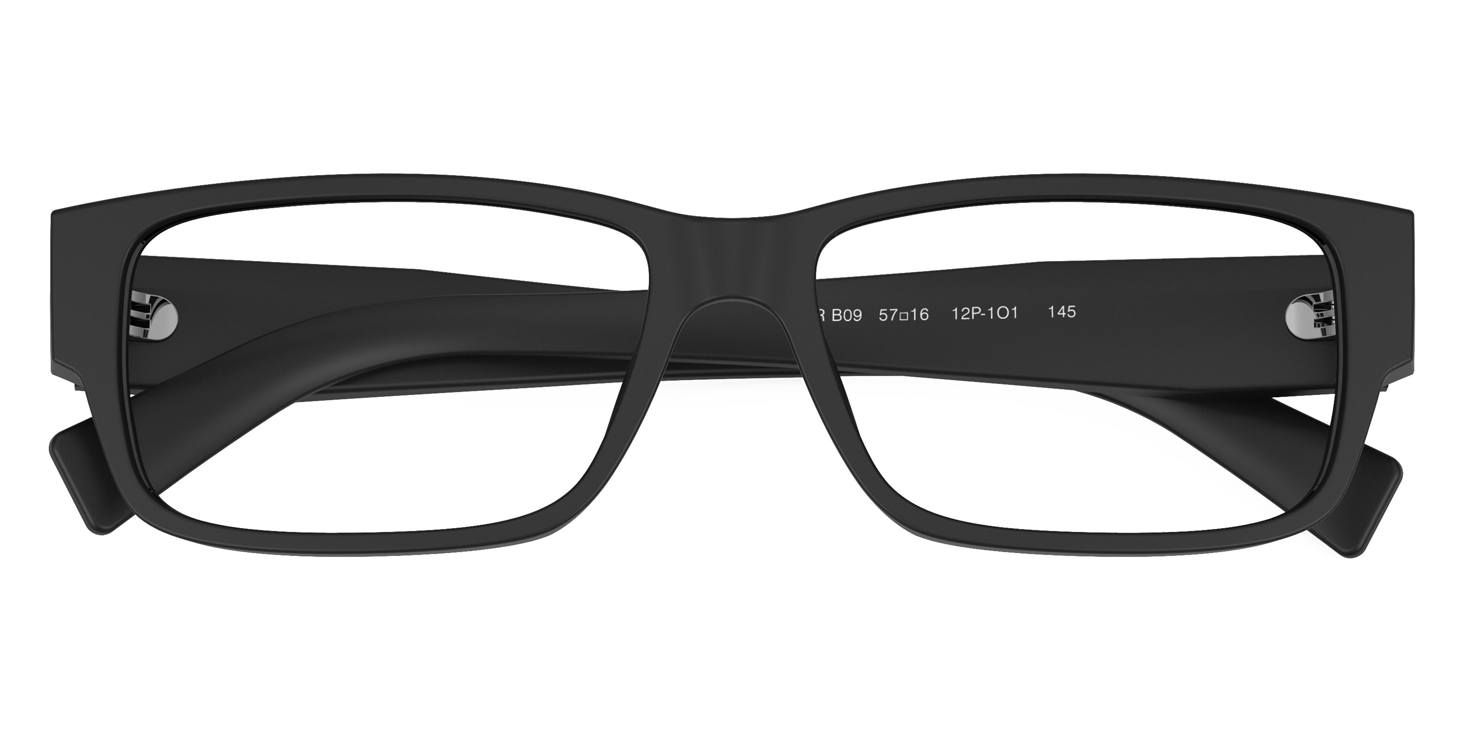 PRADA EYEGLASSES SYMBOLE - PR B09V 12P1O1 55 - Rose Gold Plated/Matte Black