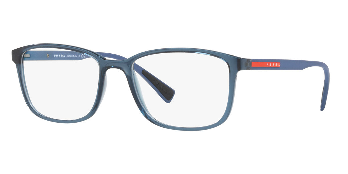 PRADA LINEA ROSSA EYEGLASSES LIFE STYLE - PS 04IV CZH1O1 55 - Transparent Azure