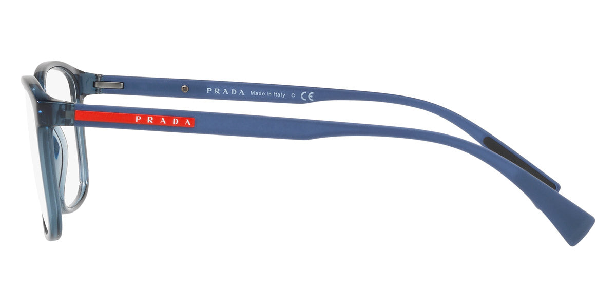 PRADA LINEA ROSSA EYEGLASSES LIFE STYLE - PS 04IV CZH1O1 55 - Transparent Azure