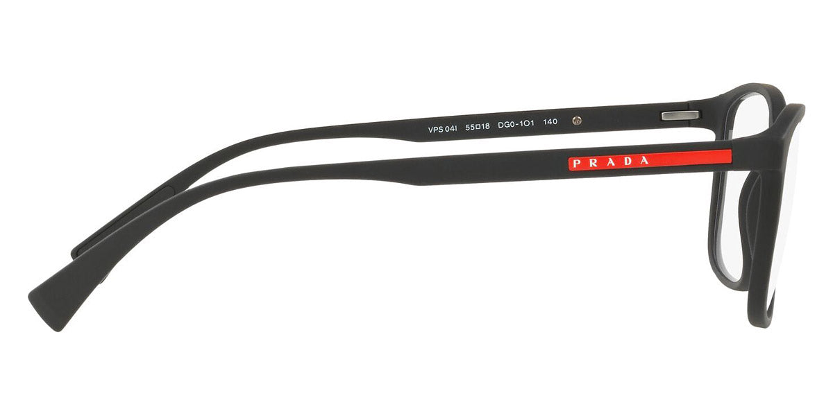 PRADA LINEA ROSSA EYEGLASSES LIFE STYLE - PS 04IV DG01O1 55 - Black Rubber