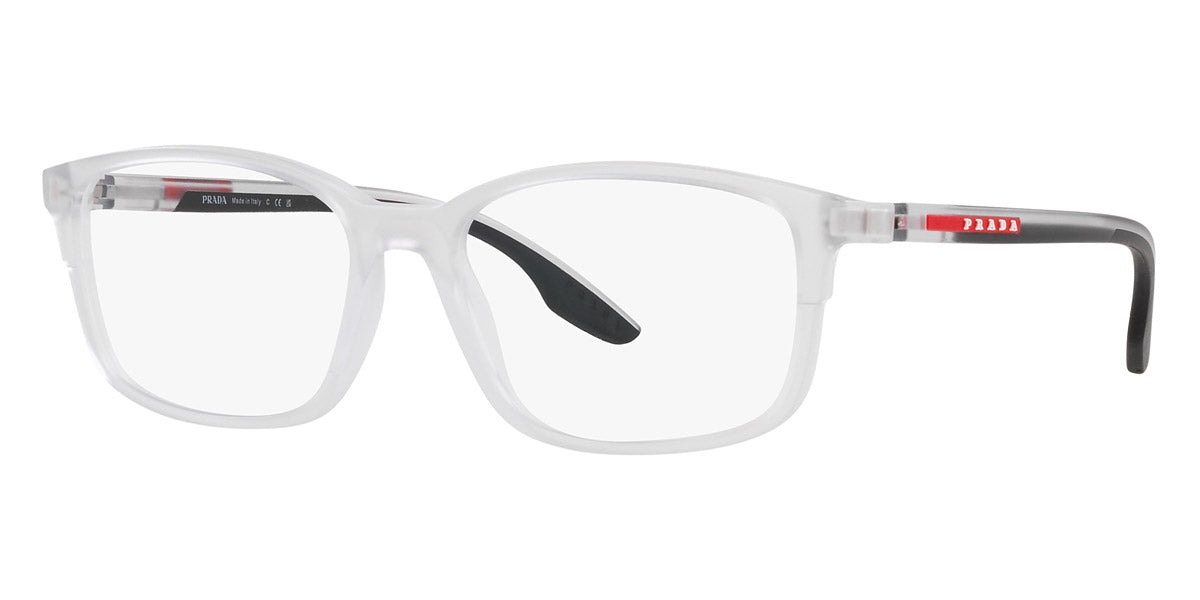 PRADA LINEA ROSSA EYEGLASSES - PS 01PV 11H1O1 56 - Matte Transparent
